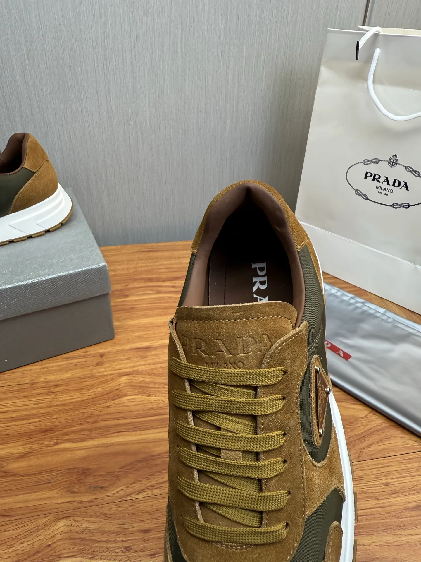 Men's shoes 560💰 [PRADA] Popular items in men's shoe counters, synchronized with the official website, 1 high-quality shipment ✔️Original cowhide + cowhide lining, 1🆚1 replica, original sole, 38-45 (45 customized, non-refundable)